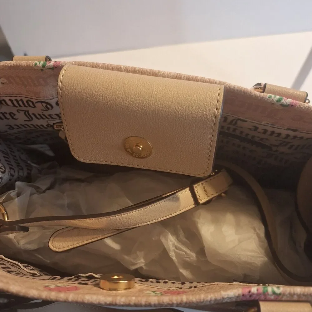 NWT Juicy Couture Berry Sweet Crossbody/Tote Handbag